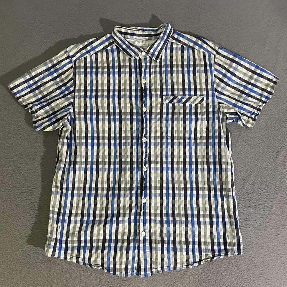 Columbia Shirt Adult Extra Large Button Up Hiking Hiker Casual Outdoor Men's‎